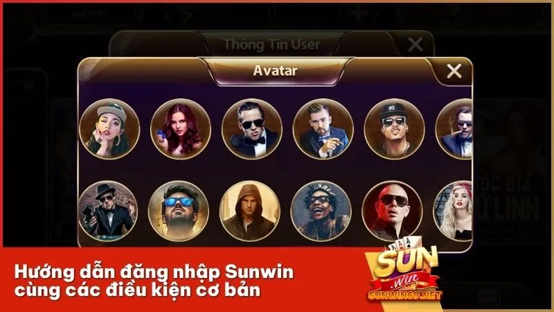 Hướng dẫn đăng nhập Sunwin cùng các điều kiện cơ bản